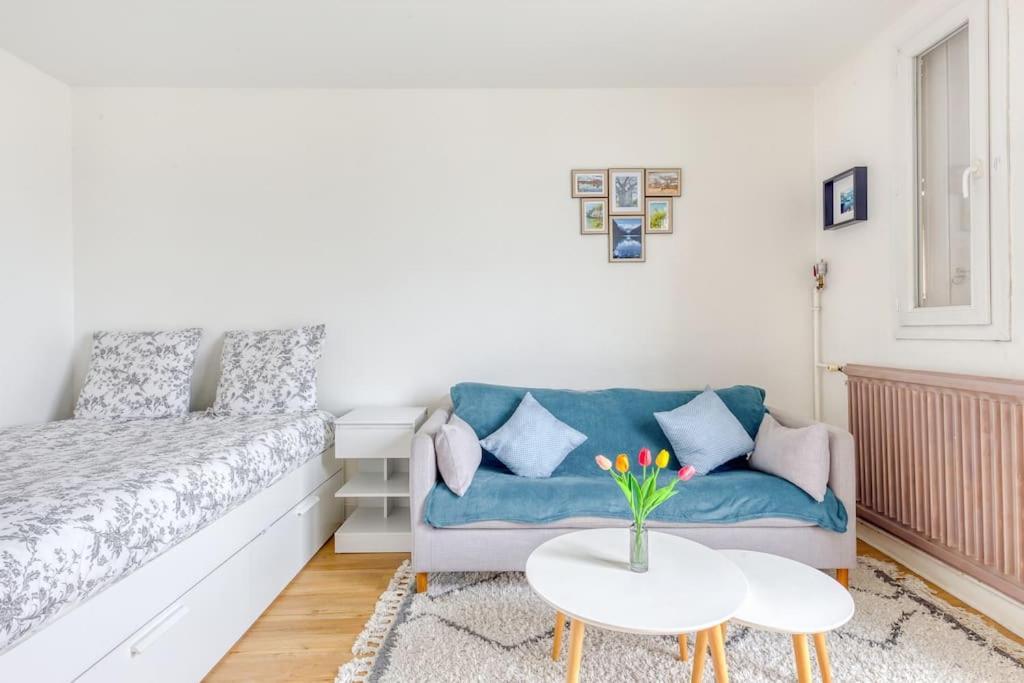 Studio Lumineux -15 Min De Paris La Garenne-Colombes Eksteriør bilde